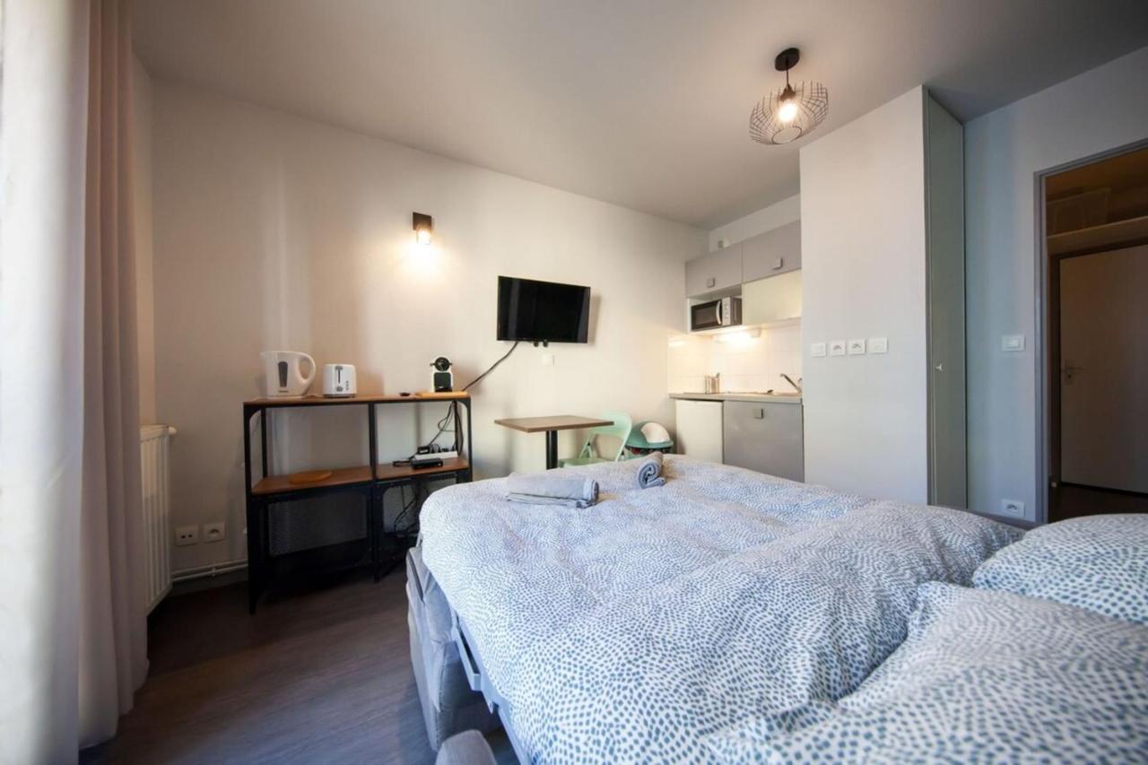 Appartement Le Petit Hector -Studio Cosy Avec Parking -Debourg à Lyon Extérieur photo